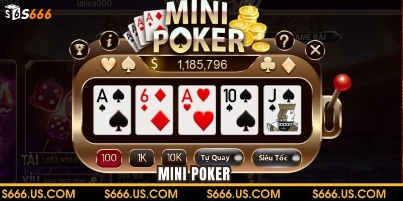 Khám Phá Chiến Thuật Thắng Đậm Chơi Mini Poker Nên Biết