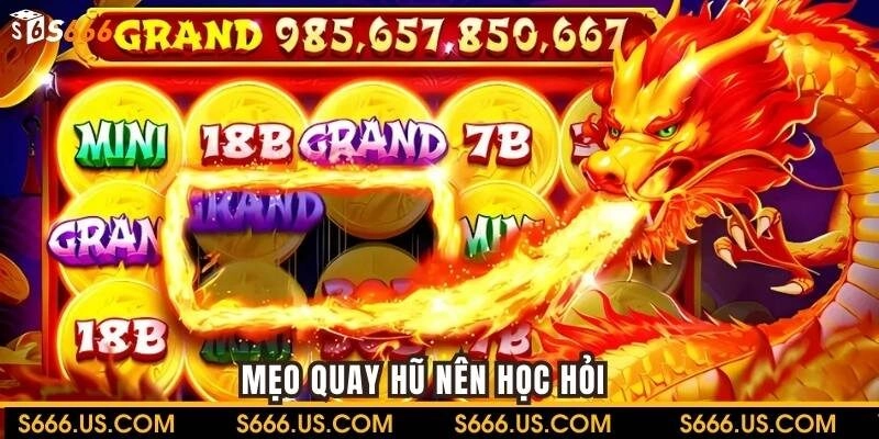 Mẹo quay hũ nên học hỏi