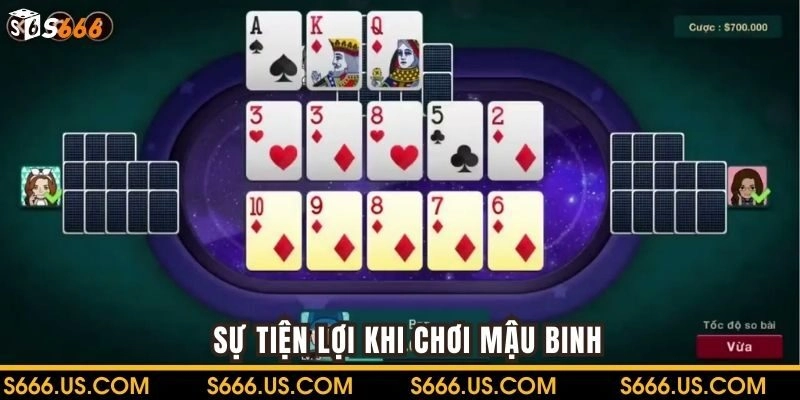 Tham gia Mậu binh mang lại sự tiện lợi