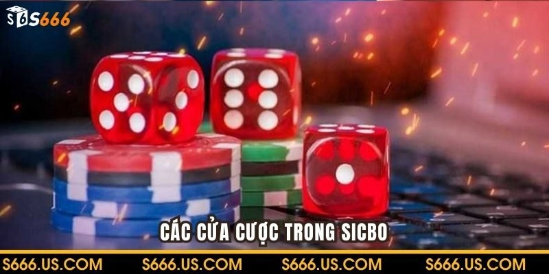 Các cửa cược xuất hiện trong game